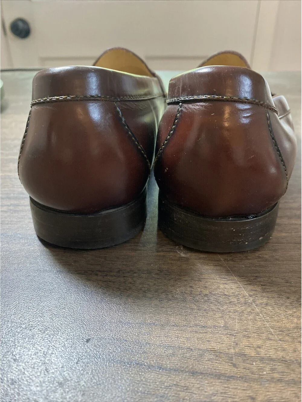 Men’s Cole Haan Burgundy Tassel Loafers #3508 Size 11.5D
